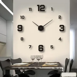 Creative Interactive DIY Wall Clock 40 cm