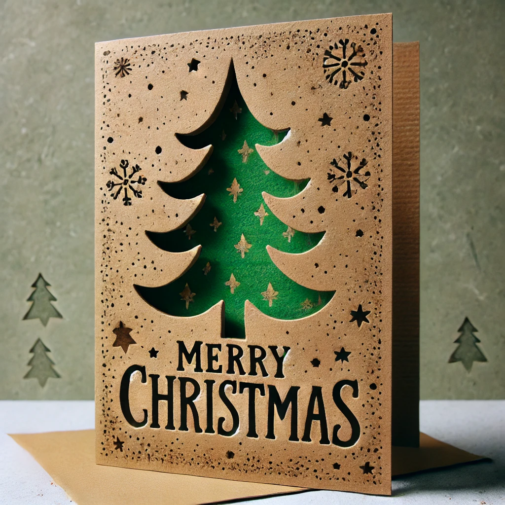 DIY handmade Christmas cards
