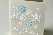 DIY handmade Christmas cards – 3 ideas